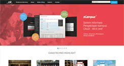 Desktop Screenshot of gamatechno.com